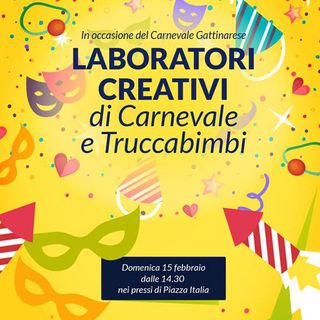 Laboratori creativi di Carnevale e Truccabimbi