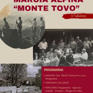 Borgosesia: 51ª Marcia Alpina al Monte Tovo