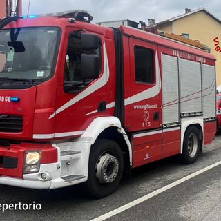 Incendio tetto a Borgo D’Ale