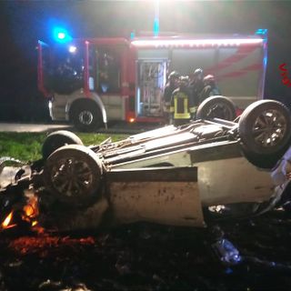 Incidente all'alba, feriti ricoverati in codice giallo