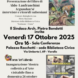 Varallo, in Biblioteca la presentazione del nuovo libro di Aldo Lanfranchini e la mostra “Reminescenze valsesiane”