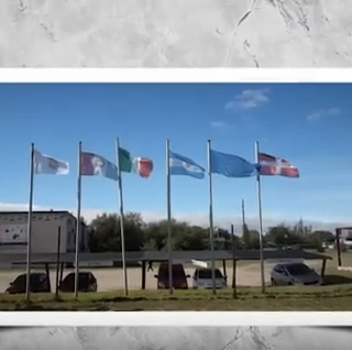 La bandiera del Piemonte nel mondo