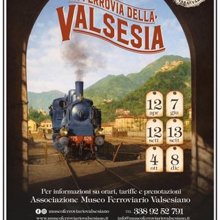 Varallo in fiore, il 12 aprile arriva il primo treno storico del 2026 sulla ferrovia della Valsesia