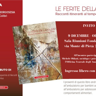 Vercelli, giovedì 9 dicembre la presentazione del volume redatto dagli psicologi dell'Asl