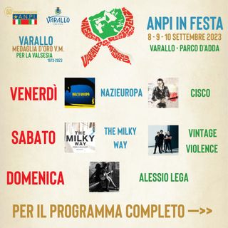 -9-10 settembre a Varallo, al Parco d’Adda, una grande festa di piazza
