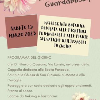 Passeggiata  botanica a Quarona