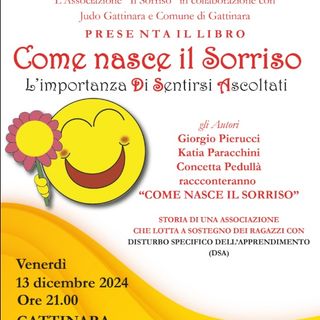 Il libro &quot;Come nasce il sorriso&quot; presentato a Gattinara