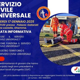Servizio civile al Gres Sizzano Odv