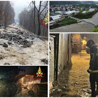 Allerta rossa in Valsesia: le strade e i ponti chiusi a causa del maltempo