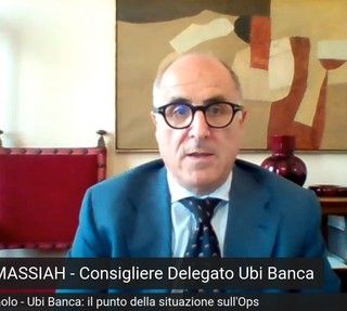 Massiah (Ubi Banca): "Con il nuovo Piano Industriale, per i nostri azionisti gli stessi dividendi che avrebbero con Intesa Sanpaolo" [VIDEOINTERVISTA]