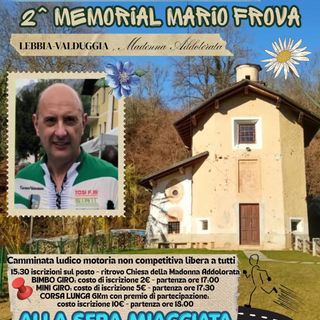 A Lebbia il secondo Memorial Mario Frova: camminata e miacciata in ricordo di Mario