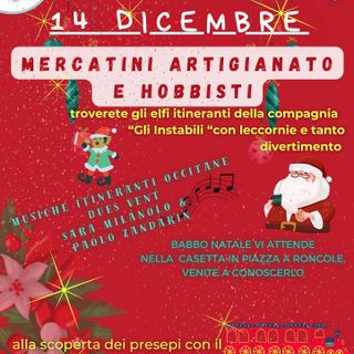 Postua, il 14 dicembre tornano i Mercatini di Natale tra artigianato, musica e presepi: la 43ª edizione nel “Paese dei Presepi”