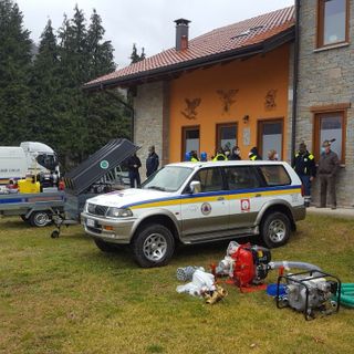 I mezzi del Coordinamento Territoriale di Protezione Civile anche a Roccapietra grazie a Fondazione Valsesia FOTO