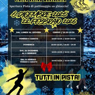 Alagna Valsesia inaugura la nuova pista di pattinaggio in piazza Regina Margherita: apertura dal 6 dicembre fino a Carnevale
