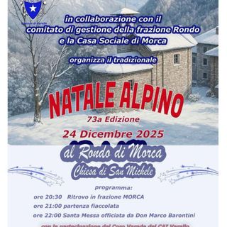 Varallo si prepara alla 73ª edizione del Natale Alpino: fiaccolata, Santa Messa e tradizioni al Rondo di Morca