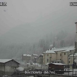 Neve in Alta Valsesia, cambia il volto del maltempo: fiocchi nei centri di montagna e precipitazioni fino a domenica - FOTO