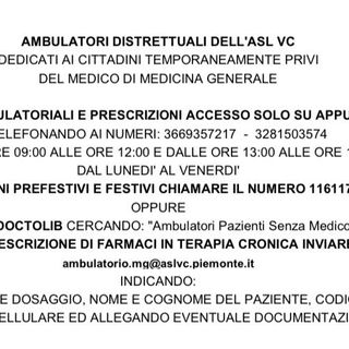 Valduggia, la dottoressa Comazzi va in pensione dal 7 gennaio: come scegliere un nuovo medico e a chi rivolgersi nell’attesa