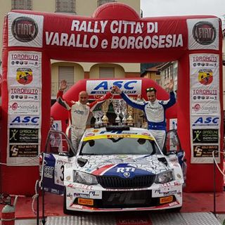 Il 10° Rally Varallo-Borgosesia e’ dei biellesi Pinzano-Zegna