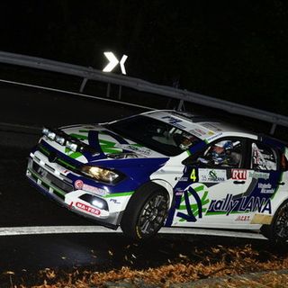 Rally Lana 2022, Corrado Pinzano sempre più leader