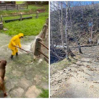 Maltempo, ulteriori conseguenze a Piode: frane e allagamenti nella zona di Alpe Meggiana VIDEO
