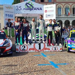 Rally Lana 2022, la festa di Corrado Pinzano