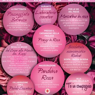 Rassa in Rosa 2024: si celebra la donna fra arte, natura e benessere.