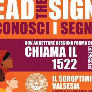 Varallo, il Soroptimist Valsesia inaugura una nuova panchina arancione contro la violenza sulle donne