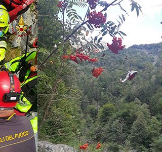 Si infortuna mentre fa hydrospeed nel Sesia, trasportato in ospedale