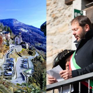 Il comune di Rossa e il sindaco Alex Rotta