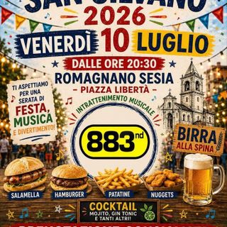 San Silvano 2026 porta musica, street food e festa in Piazza Libertà a Romagnano Sesia