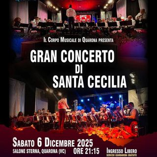 Quarona celebra Santa Cecilia con il tradizionale Gran Concerto