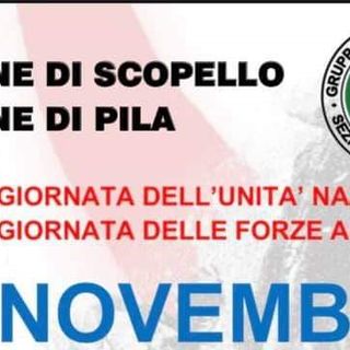 Scopello e Pila insieme per la Giornata Nazionale dell’Unità e delle Forze Armate