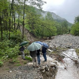 Doccio: sopralluogo sul fiume Sesia per valutare i danni dell'alluvione