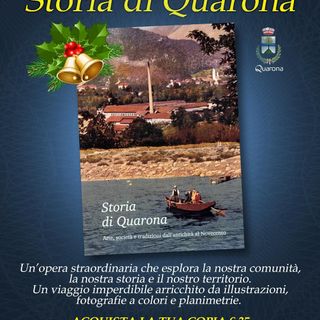 A Natale arriva un regalo speciale per riscoprire Quarona: disponibile il volume “Storia di Quarona”