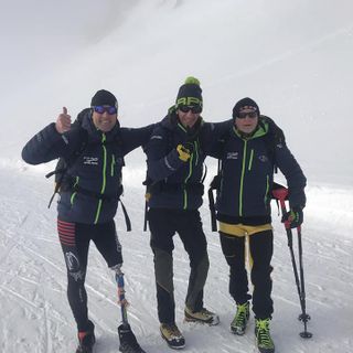 Il Team Tre Gambe alla conquista del Passo dei Salati