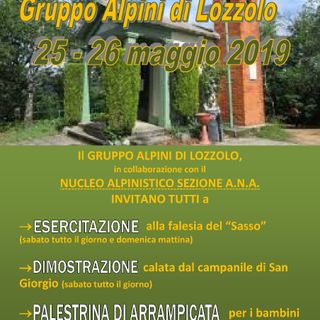 Gli Alpini di Lozzolo a festa per gli 80 anni di fondazione