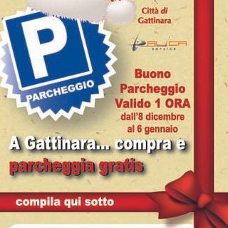 In arrivo a Gattinara i ticket per parcheggiare gratis durante le feste