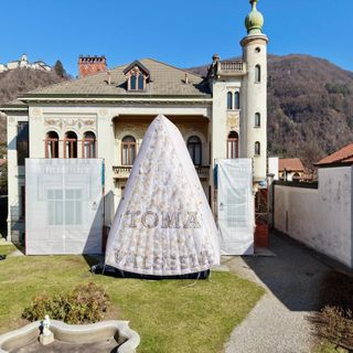 La Toma della Valsesia è protagonista: presentato il nuovo gonfiabile simbolo del territorio