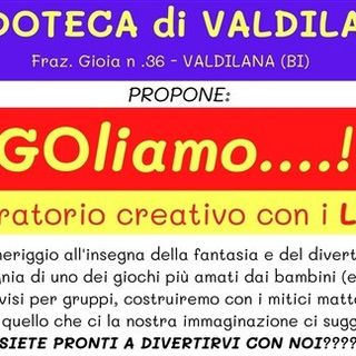 A Valdilana arriva il laboratorio creativo “LEGOliamo”