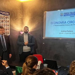 Convegno su economia circolare e sviluppo sostenibile di Forza Italia Giovani Vercelli