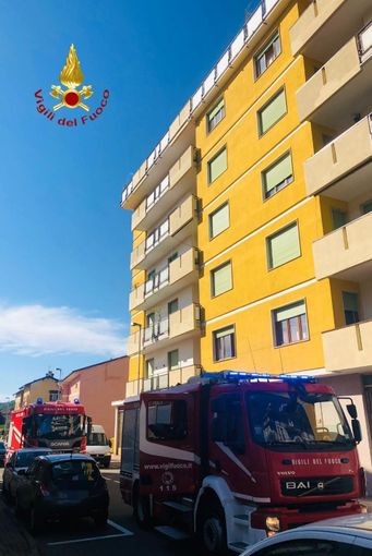 Serravalle: Fiamme in appartamento, arrivano i Vigili del Fuoco