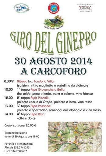 Giro del ginepro, quattro tappe per gustare i prodotti tipici della Valsesia Giro del ginepro, quattro tappe per gustare i prodotti tipici della Valsesia