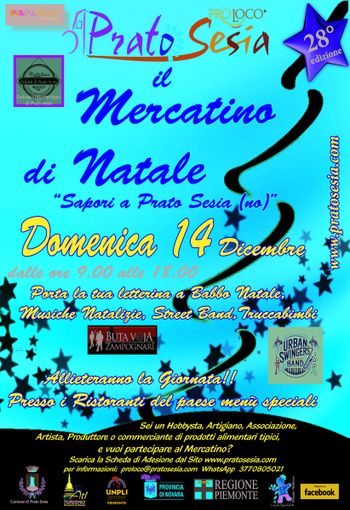 Prato Sesia attende la 28ª edizione del Mercatino di Natale “Sapori a Prato”: il 14 dicembre il centro storico si trasforma in un villaggio festoso