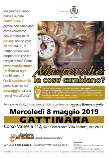 Ma perchè le cose cambiano? A Villa Paolotti, una serata per riflettere insieme sul cambiamento