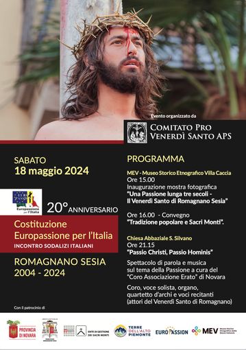 Romagnano: 20° anniversario Costituzione Europassione per l'Italia