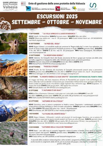 Passeggiate d’autunno in Valsesia: escursioni guidate tra natura e panorami mozzafiato