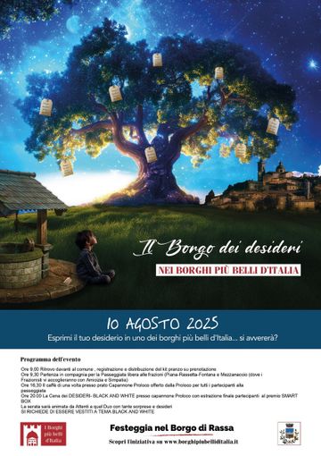 Rassa, il "Borgo dei Desideri": una giornata magica tra natura incontaminata ed eleganza black &amp; white