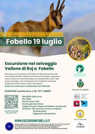 Fobello, escursione guidata nel Vallone del Roj tra natura, storia e vita in alta quota Fobello, escursione guidata nel Vallone del Roj tra natura, storia e vita in alta quota