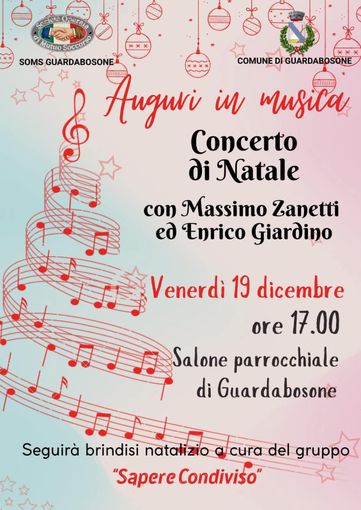 Guardabosone, “Auguri in musica”: Concerto di Natale nel salone parrocchiale Guardabosone, “Auguri in musica”: Concerto di Natale nel salone parrocchiale