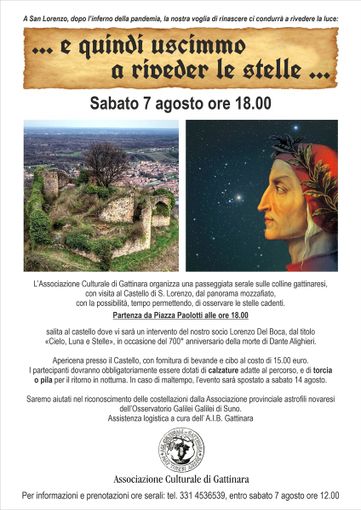 Gattinara: ...e quindi uscimmo a riveder le stelle... Gattinara: ...e quindi uscimmo a riveder le stelle...